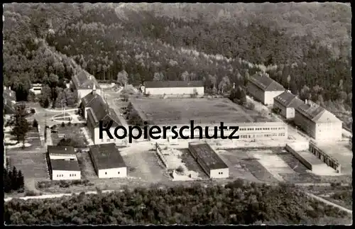 ALTE POSTKARTE SAARBRÜCKEN GESAMTANSICHT DER UNIVERSITÄT DES SAARLANDES Panorama Totalansicht Ansichtskarte cpa postcard