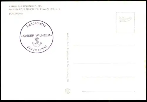 ÄLTERE POSTKARTE DAMPFSCHIFF FRACHTSCHIFF ELBSCHIFFAHRTSMUSEUM Dampfer Schiff ship bateau postcard cpa Ansichtskarte AK