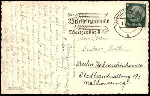 ALTE POSTKARTE KÖNIGSBERG IN PREUSSEN ALTE SPEICHER VELTAG KACHELÖFEN HONIG HAURULITZ Ostpreussen Kaliningrad Krolewiec