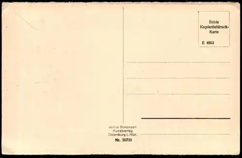 ALTE POSTKARTE STOLP IN POMMERN MONDSCHEIN MOND SLUPSK Polen Polska Ansichtskarte AK cpa postcard