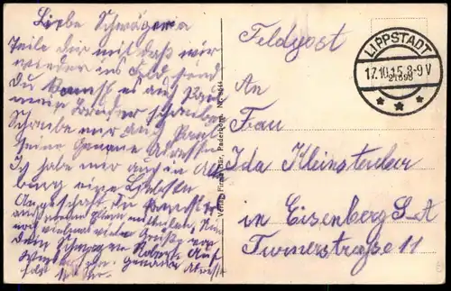 ALTE POSTKARTE PADERBORN PANORAMA CAFÉ PALAIS CONDITOREI HEINRICH BECKER AUG. KÖPPELMANN PHOTOGRAPH AK cpa postcard