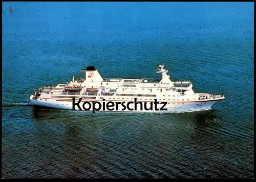 ÄLTERE POSTKARTE KREUZFAHRTSCHIFF MS BERLIN PETER DEILMANN REEDEREI Schiff ship harbour bateau AK postcard