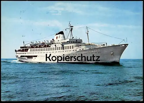 ÄLTERE POSTKARTE M/S ISTRA MS Dampfer Kreuzfahrtschiff Schiff ship bateau Ansichtskarte AK cpa postcard