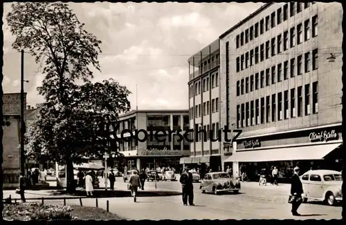 ÄLTERE POSTKARTE HAMM WESTENTOR KAUFHALLE GESCHÄFT MÜLLER HAMM Ansichtskarte AK cpa postcard