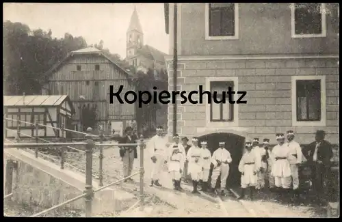 ALTE POSTKARTE DÜRNBERG BEI HALLEIN EINFAHRT SALZBERGWERK BAD DÜRRNBERG ZECHE Salt Mine mineur mining AK postcard Salz