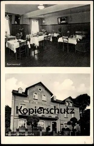 ALTE POSTKARTE LUFTKURORT KURTSCHEID PENSION WILHELMSRUHE Rengsdorf-Waldbreitbach Ansichtskarte postcard cpa AK