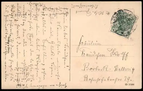 ALTE POSTKARTE BAD PYRMONT LIBORIUSHAUS VILLA HAUS Lägerstrasse Ecke Hermannstrasse Ansichtskarte postcard cpa AK