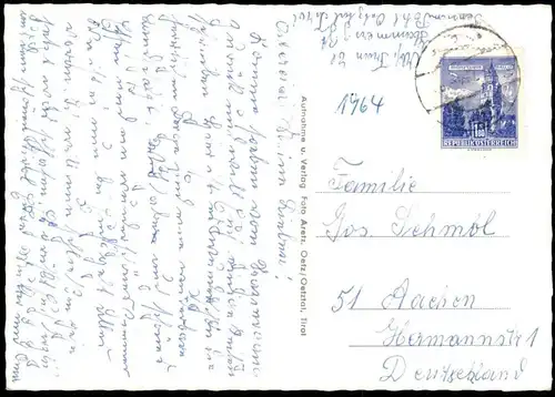 ÄLTERE POSTKARTE ÖTZTAL BAHNHOF 688 METER HAIMING TIROL ÖSTERREICH AUSTRIA Ansichtskarte AK cpa postcard