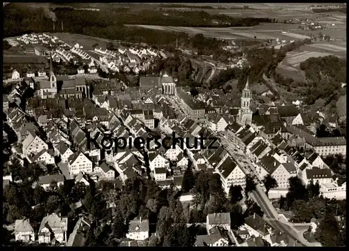 ÄLTERE POSTKARTE ROTTWEIL AM NECKAR LUFTBILD FLIEGERAUFNAHME PANORAMA AK Ansichtskarte cpa postcard