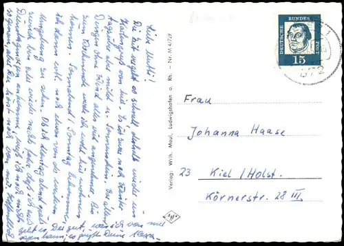 ÄLTERE POSTKARTE SPEYER 900 JAHRE KAISERDOM ZU SPEYER AM RHEIN 1061 - 1961 Dom Kirche Ansichtskarte AK cpa postcard
