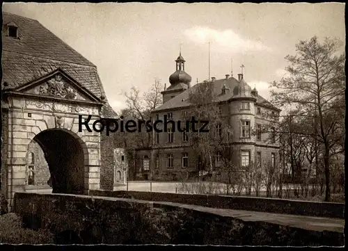 ÄLTERE POSTKARTE TROISDORF RATHAUS TORBOGEN TOR Ansichtskarte AK cpa postcard