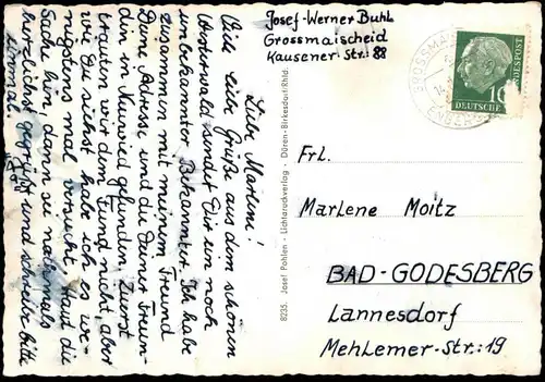 ÄLTERE POSTKARTE GROSS-MAISCHEID KREIS NEUWIED GROSSMAISCHEID DIERDORF Rheinland-Pfalz AK Ansichtskarte postcard cpa