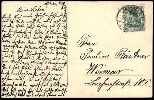 ALTE POSTKARTE MÜCHELN FESTZUG PARADE KAISER KAISERPAAR FESTSCHMUCK UNIFORM Pferd Ansichtskarte cpa postcard AK