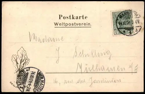 ALTE POSTKARTE GRUSS VON DER BUREN-VERSAMMLUNG HERMANNSDENKMAL BEI DETMOLD COMMANDANT JOOSTE Ansichtskarte cpa postcard