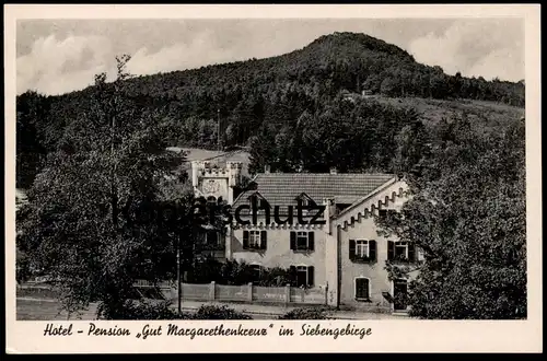 ALTE POSTKARTE ITTENBACH KÖNIGSWINTER HOTEL PENSION MARGARETHENKREUZ IM SIEBENGEBIRGE ÖLBERG Ansichtskarte cpa postcard