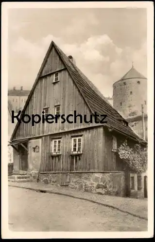 ALTE POSTKARTE BAUTZEN HEXENHÄUSCHEN Hexenhaus witch cottage chalet de sorcière AK Ansichtskarte cpa postcard