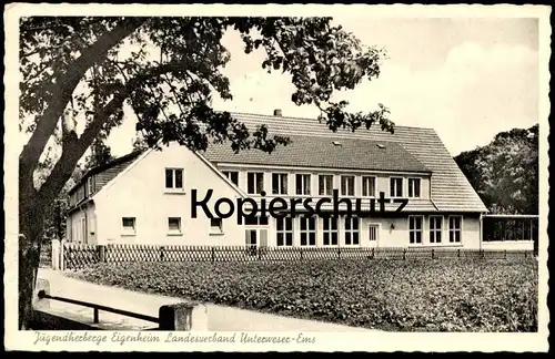 ALTE POSTKARTE KLOSTER OESEDE GEORGSMARIENHÜTTE JUGENDHERBERGE EIGENHEIM UNTERWESER EMS Ansichtskarte cpa postcard AK