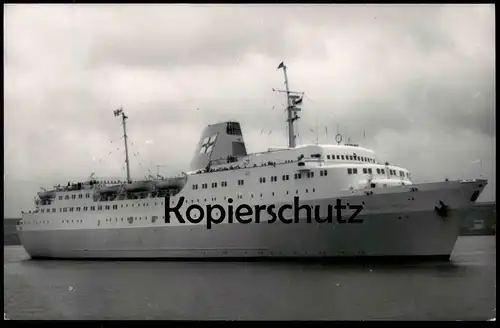 ÄLTERE ORIGINAL FOTO POSTKARTE KRONPRINS HARALD FÄHRSCHIFF FÄHRE ferry Schiff Motorschiff ship cpa photo postcard AK