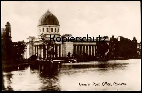ALTE POSTKARTE GENERAL POST OFFICE CALCUTTA KALKUTTA Kolkata India Indien cpa AK postcard Ansichtskarte