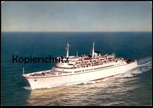 ÄLTERE POSTKARTE M/V LEPOPARD NORMANDY FERRIES LE HAVRE SOUTHAMPTON DAMPFER FÄHRE M.S. MS ferry Schiff ship cpa postcard