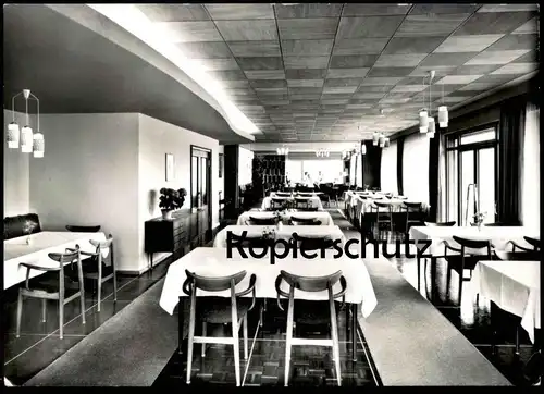 ÄLTERE POSTKARTE LAUTERBACH SCHWARZWALD HAUS BERLIN KURHEIM DER BARMER ERSATZKASSE BEK SPEISERAUM AK cpa postcard