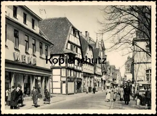 ALTE POSTKARTE LIPPSTADT KAUFHAUS AM WEKA FACHWERK Ansichtskarte AK postcard cpa