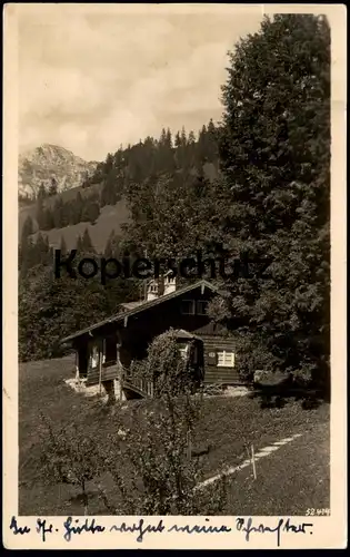 ALTE POSTKARTE BAYRISCHZELL TANNERHOF 810 METER GAMSHÜTTE JAHR 1938 AK Ansichtskarte cpa postcard