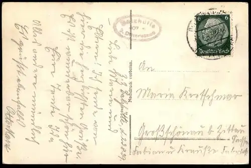 ALTE POSTKARTE BALZHÜTTE BEI DITTERSBACH JETRICHOVICE TETSCHEN Böhmen Tschechische Republik postcard Ansichtskarte