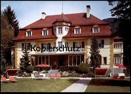 ÄLTERE POSTKARTE GARMISCH PARTENKIRCHEN HAUS TANNENBERG ELIZABETH BRACKMANN Ansichstkarte AK postcard cpa