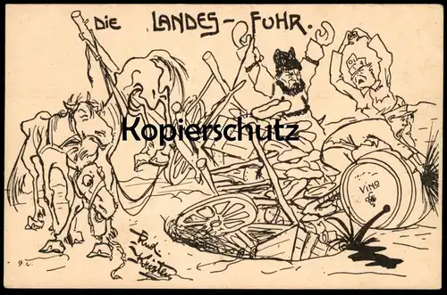 ALTE KÜNSTLER POSTKARTE DIE LANDES-FUHR FRONT VINO WELTKRIEG SOLDAT RUDOLF KRISTEN Militär Wien Ansichtskarte postcard