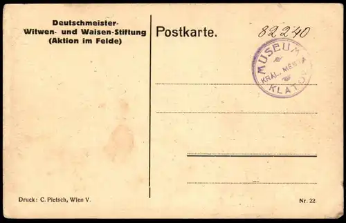 ALTE KÜNSTLER POSTKARTE HEUTE GIBT'S WILDPRET FRONT WELTKRIEG SOLDAT RUDOLF KRISTEN Militär Fleisch Wildbret Wildfleisch