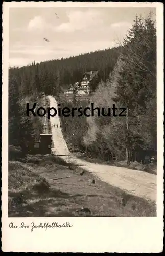 ALTE POSTKARTE RIESENGEBIRGE AN DER ZACKELFALLBAUDE BAUDE Schreiberhau Karkonosze Krkonose AK cpa