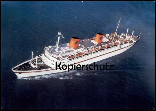 ÄLTERE POSTKARTE MS EUROPA KREUZFAHRTSCHIFF HAPAG LLOYD AG Schiff Motorschiff ship bateau Ansichtskarte AK cpa postcard