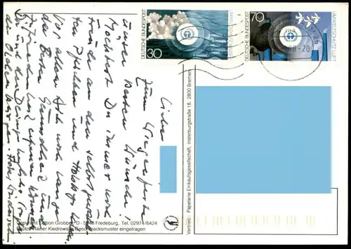 ÄLTERE POSTKARTE OSTFRIESLAND SAMMLUNG VON ANKERN ANKER VOM SCHIFF ship anchor ancre Ansichtskarte AK cpa postcard