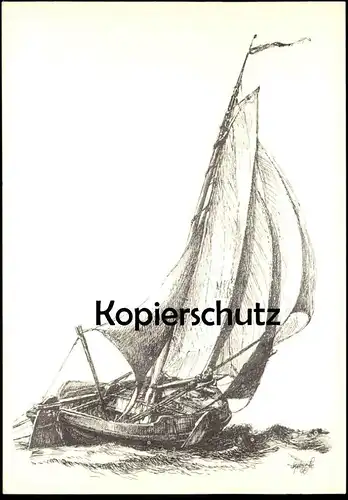 ÄLTERE KÜNSTLER POSTKARTE MARKER BOTTER PENTEKENING PETER DORLEYN BARK SCHIFF bateau sailing ship Ansichtskarte postcard