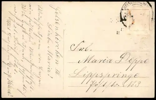 ALTE POSTKARTE GESEGNETE WEIHNACHTEN ENGEL ALLE JAHRE WIEDER angel ange girl child enfant Kinder enfants children cpa AK