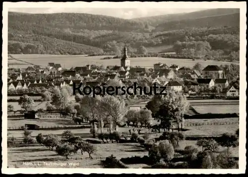 ÄLTERE POSTKARTE HORN IN LIPPE TEUTOBURGER WALD PANORAMA GESAMTANSICHT Bad Meinberg Detmold Ansichtskarte cpa postcard