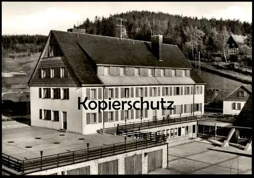 ÄLTERE POSTKARTE GEISING VEB WOHNUNGSBAUKOMBINAT COTTBUS BETRIEBSFERIENHEIM ERICH WEINERT ERZGEBIRGE SACHSEN ALTENBERG