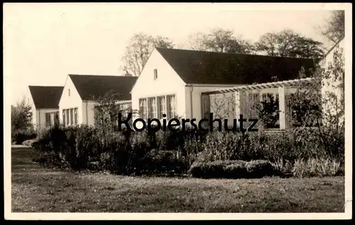 ALTE FOTO POSTKARTE BORGHORST GEBÄUDE HAUS REIHENHÄUSER 1954 Steinfurt AK Ansichtskarte cpa photo postcard