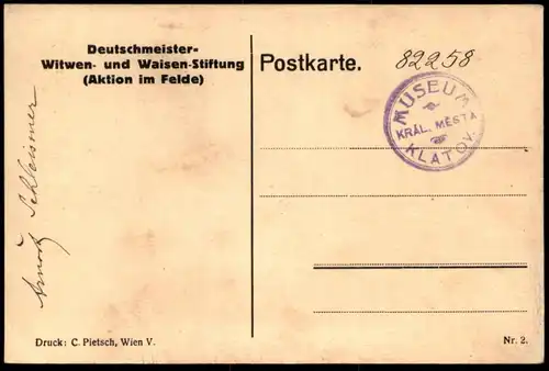 ALTE KÜNSTLER POSTKARTE HORCH-POSTEN HORCHPOSTEN WELTKRIEG SOLDAT LINKER FLÜGEL RUDOLF KRISTEN Militär Humor AK