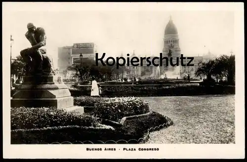 ALTE POSTKARTE BUENOS AIRES PLAZA CONGRESO ARGENTINA ARGENTINIEN Ansichtskarte postcard cpa AK