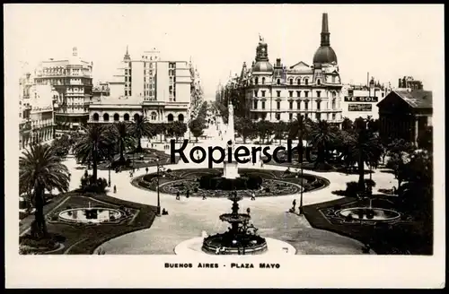 ALTE POSTKARTE BUENOS AIRES PLAZA MAYO ARGENTINA ARGENTINIEN Ansichtskarte postcard cpa AK