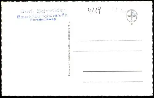ALTE POSTKARTE LANDSBERG LECH HAUPTPLATZ MIT SCHÖNEM TURM AUTOS AUTO TEMPO RAPID HERZOG STÜBERL RADIO Ansichtskarte