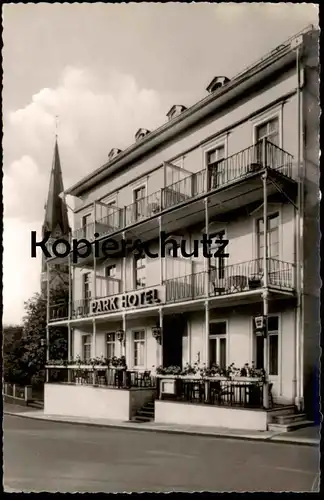 ÄLTERE POSTKARTE SCHLANGENBAD PARKHOTEL BESITZER FRZ. PAUL ERBEN PARK HOTEL Ansichtskarte AK postcard cpa