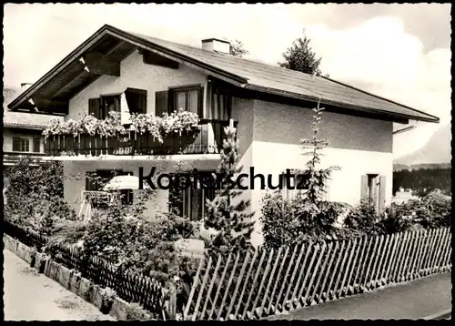 ÄLTERE POSTKARTE OBERSTDORF HAUS STURM IM STEINACH 17 PENSION ALLGÄU AK Ansichtskarte cpa postcard