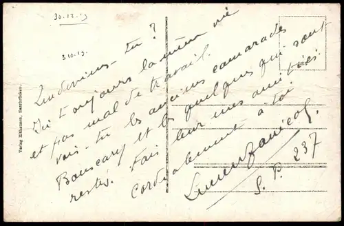 ALTE POSTKARTE SAARBRÜCKEN REICHSTRASSE AUTOS AUTO cars car Ansichtskarte AK postcard cpa