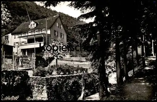 ÄLTERE POSTKARTE ST. GOARSHAUSEN RHEIN PENSION HAUS GUTE MÜHLE BESITZER HANS LÜNGEN Ansichtskarte AK cpa postcard