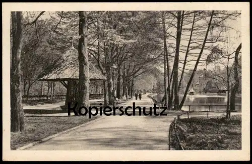 ALTE POSTKARTE EISENACH PROMENADE AM PRINZENTEICH Teich Park Ansichtskarte postcard AK cpa