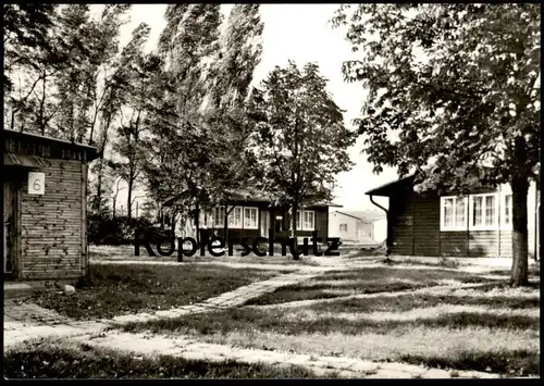 ÄLTERE POSTKARTE WERBELLIN ERHOLUNGSHEIM RAYMONDE DIEN VEB ENERGIEKOMBINAT BERLIN BUKOWSEE SCHORFHEIDE Ansichtskarte AK