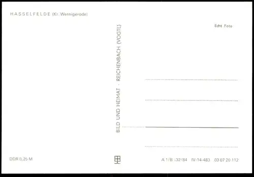 ÄLTERE POSTKARTE HASSELSPERRE HASSEFELDE TALSPERRE Stausee Staumauer Überlauf Oberharz Brocken Ansichtskarte postcard AK